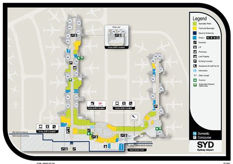 Sydney Airport Map