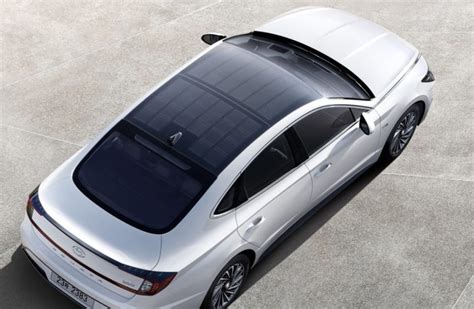 Hyundai launches solar-powered car - Electric & Hybrid Vehicle Technology International