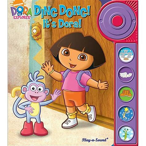 Dora the Explorer (Publications International): Ding Dong! It's Dora! (Board book) - Walmart.com ...