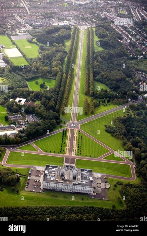 Aerial View of Stormont, Belfast, Northern Ireland Stock Photo - Alamy