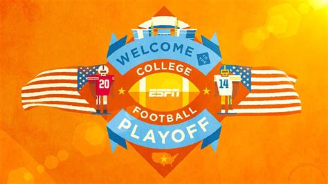 College Football Playoff animation