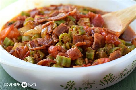 Tomatoes, Okra, and Bacon Skillet - Southern Plate