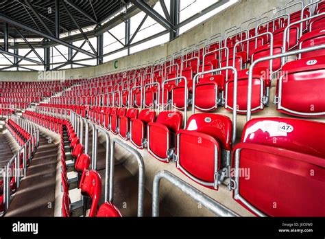 Visiting WWK Arena - the official stadium of FC Augsburg Stock Photo ...