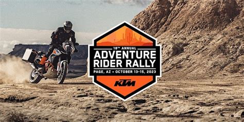 Get Ready for Arizona’s 2023 KTM Adventure Rider Rally! - webBikeWorld