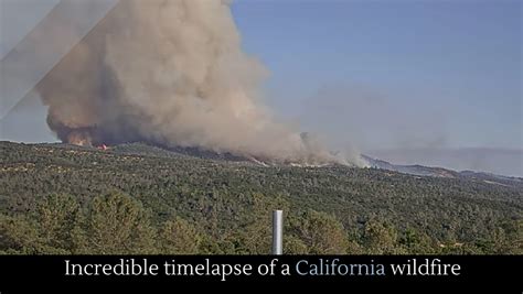 Incredible timelapse of a California wildfire - Alltop Viral