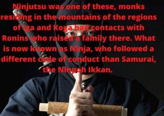 NINJUTSU HISTORY | PPT