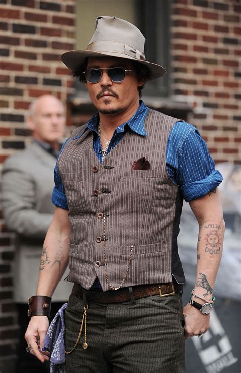 Johnny at Letterman's show - Johnny Depp Photo (26337563) - Fanpop