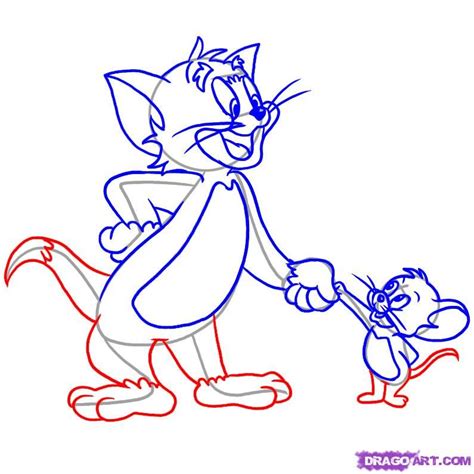 Tom And Jerry Drawing