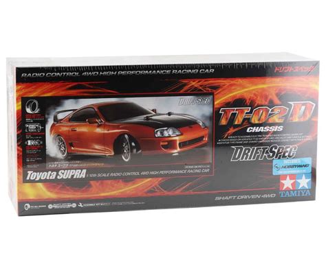 Toyota Supra 1/10 4WD Drift Spec TT-02D Kit - RC Car World