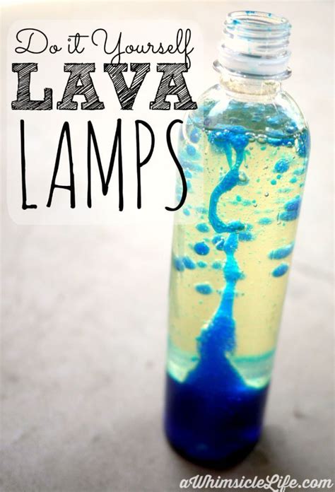 Make Your Own Lava Lamp | Easy Kid Science Activity | Science ...