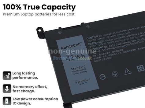 Dell Inspiron 5570 replacement battery from United Kingdom(42Wh,3 cells) | BatteryBuy.co.uk