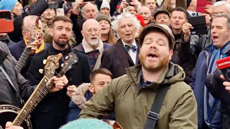 Mourners Honor Shane MacGowan by Singing Pogues Songs on the Streets of ...