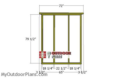 12x6 Shed - Free DIY Plans | MyOutdoorPlans