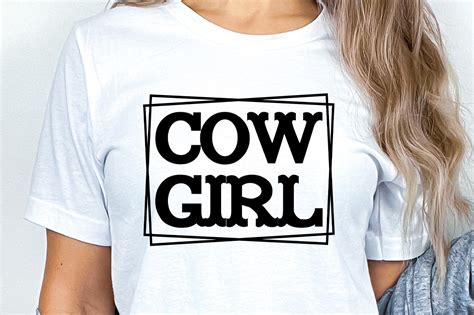 Cow Girl Svg Graphic by etcify · Creative Fabrica