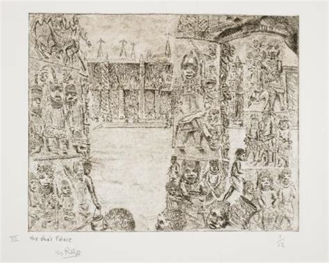 History of the Benin bronzes, Plate 3: The Oba's Palace | Revealing ...