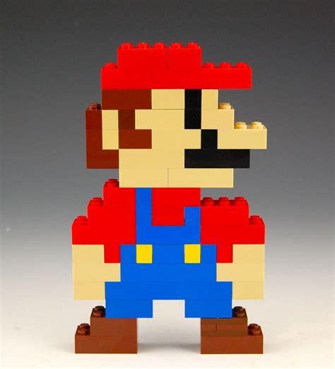 Lego Mario by BrickBum | Lego mario, Lego challenge, Lego activities