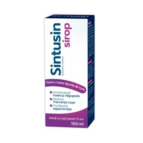 Sintusin sirop, 150ml, Zdrovit | Dr.Max Farmacie