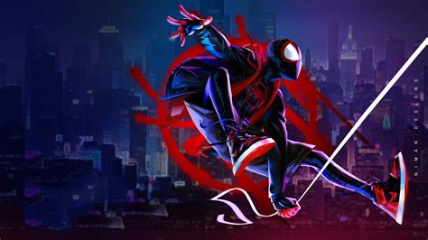 Art Spider Verse New Wallpaper,HD Superheroes Wallpapers,4k Wallpapers ...