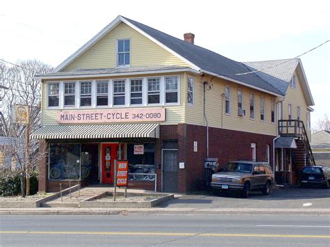 Photo: PORTLAND - MAIN STREET CYCLE.jpg | PORTLAND, CT album | Jerry Dougherty's CONNECTICUT ...