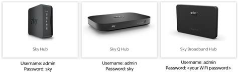 Find your Sky Broadband router statistics