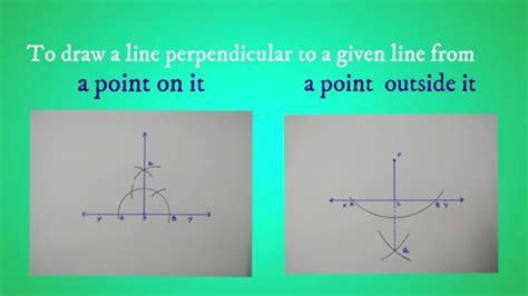 Draw Perpendicular Lines