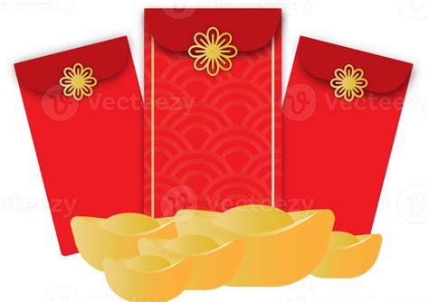 Angpao and Chinese money 12658608 PNG