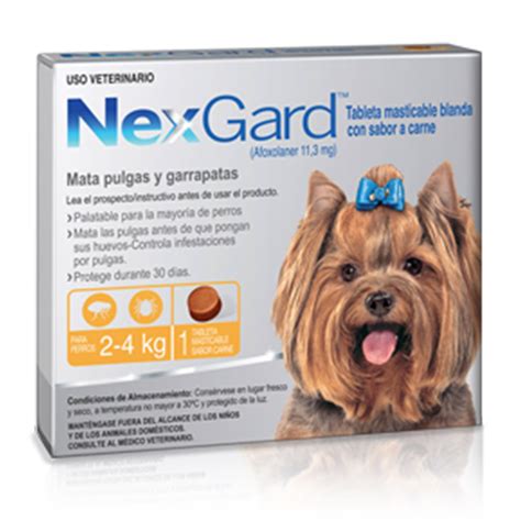 Nexgard 1 Comprimido 11.3 Mg (Perros 2 a 4Kg) | Pet Food Lovers