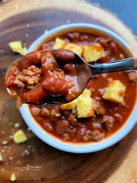 Three Bean Chili a Simple, from Scratch Chili Recipe