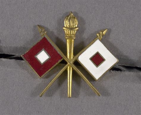 Insignia, Collar, United States Army Signal Corps | National Air and ...