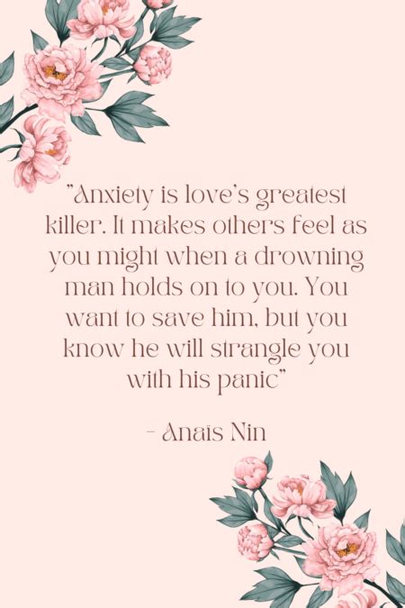 Quotes About Anxiety And Relationships