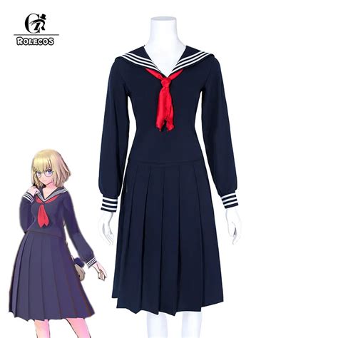 ROLECOS Fate/EXTELLA LINK Cosplay Costume Jeanne d'Arc Cosplay Costumes Women School Uniform ...