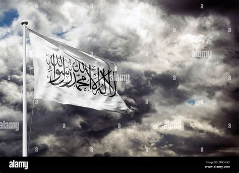 flag of Taliban. flag of Afghanistan ,Afghanistan in the power of the Taliban. translation ...