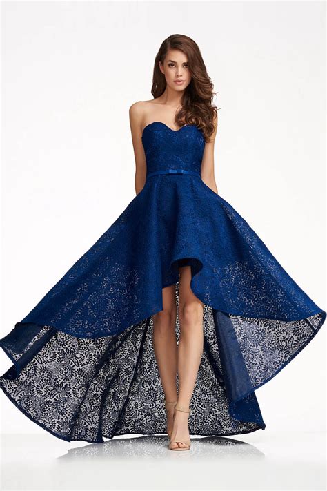 Sweetheart Lace High-low Homecoming Dresses – Angrila