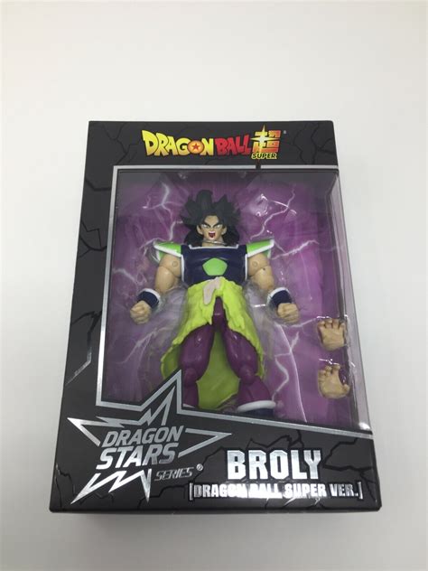 Dragon Ball Stars Series Broly Shock Collar Dragon Ball Super Version Figure ...