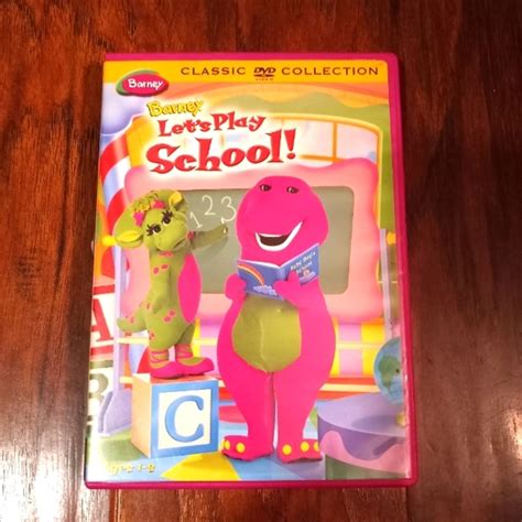 Media | Barney Lets Play School On Dvd | Poshmark