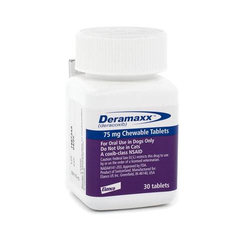 Deramaxx: Deracoxib - Arthritis Medication for Dogs - VetRxDirect | 75mg, 90ct