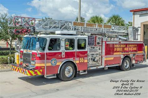 FEATURED POST @central_fl_emergency_photos - Orange County Fire Rescue Quint 55 2009 @eone ...