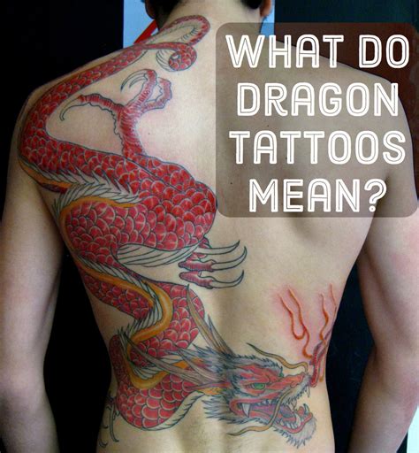 Dragon Tattoo Photos and What They Mean - TatRing