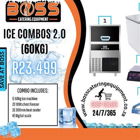 Ice Cream Combo (Tabletop) - Boss Catering Equipment