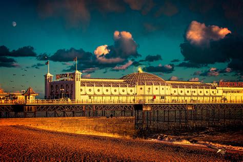 Brighton Palace Pier Sunset Photograph by Chris Lord - Fine Art America