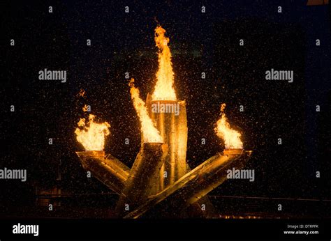 Olympic flame golden gold vancouver cauldron olympic cauldron flame hi ...