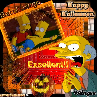 Happy Halloween- Simpsons Picture #101052918 | Blingee.com