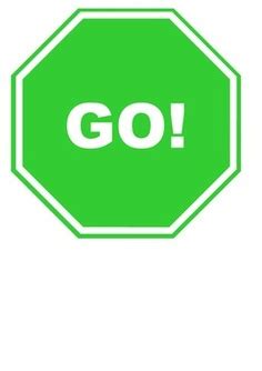 Free Printable Stop And Go Sign - ClipArt Best