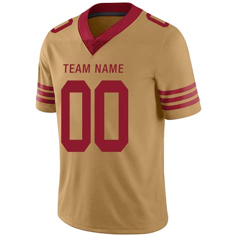 Custom San Francisco 49ers Stitched American Football Jerseys Personal ...