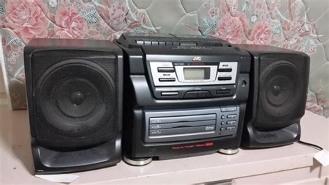 Jvc pc xc11 Boombox AM/FM 3 CD Changer Double Cassette