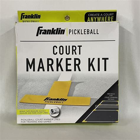 PICKLEBALL Franklin Pickleball Court Marker Kit.Boundary Markers Full Set NEW | eBay