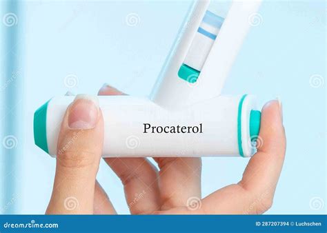 Procaterol Medical Inhalation Stock Photo - Image of beta2, agonist ...