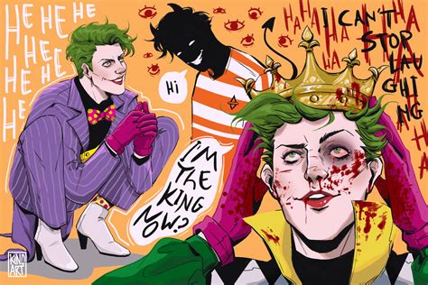 The Clown on Twitter: "Random Joker doodles I finally got to draw him ...