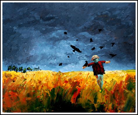 Wheatfield with crows (sold)