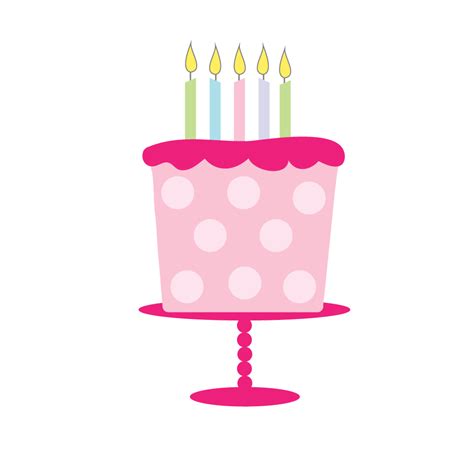 birthday cake art clipart - Clip Art Library